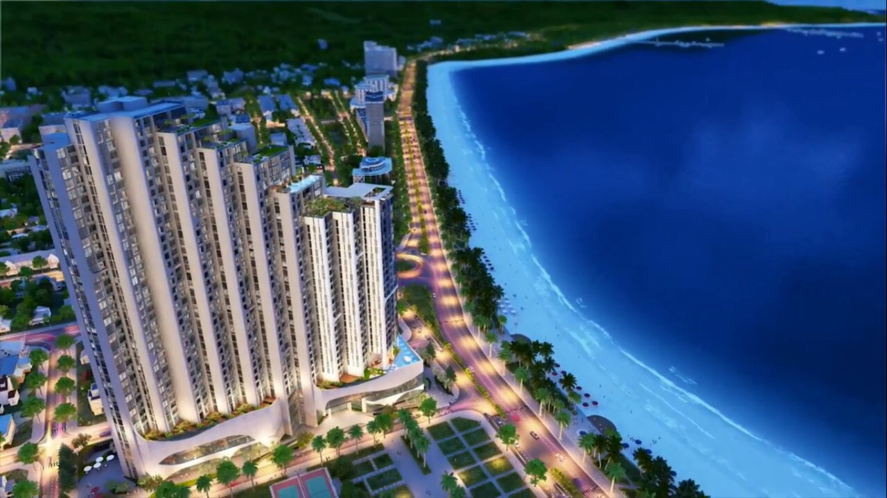 Dự án Scenia Bay nổi bật bên bờ biển Nha Trang