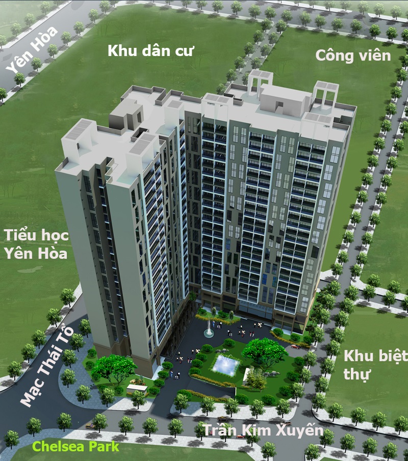 Chung cư E2 Trần Kim Xuyến-Chelsea Residences