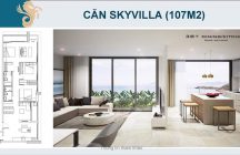 Thiết kế căn sky villa Scenia Bay Nha Trang